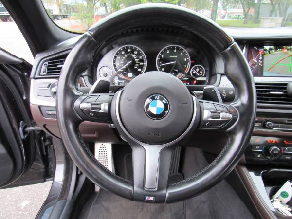 BMW 2015 550I XDrive Msport Grey/Chestnut 101K Auto Super Clean -... for sale in Baldwin, NY – photo 14