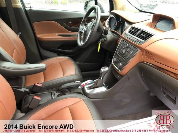 2014 BUICK ENCORE AWD! HEATED LEATHER!REMOTE START! BACK UP CAM! APPLY for sale in N SYRACUSE, NY – photo 9
