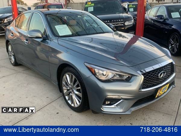 2018 Infiniti Q50 3.0T Luxe AWD 4dr Sedan - cars & trucks - by... for sale in Jamaica, NY