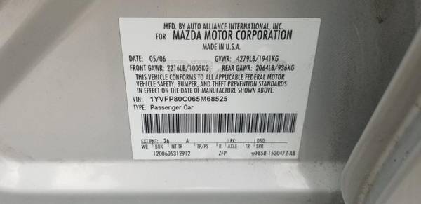 2006 MAZDA Mazda6 4dr Sdn i Auto Sedan for sale in elmhurst, NY – photo 8
