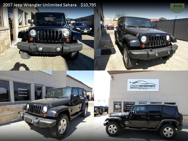 2007 Jeep Wrangler Unlimited X - cars & trucks - by dealer - vehicle... for sale in Houston, TX – photo 17