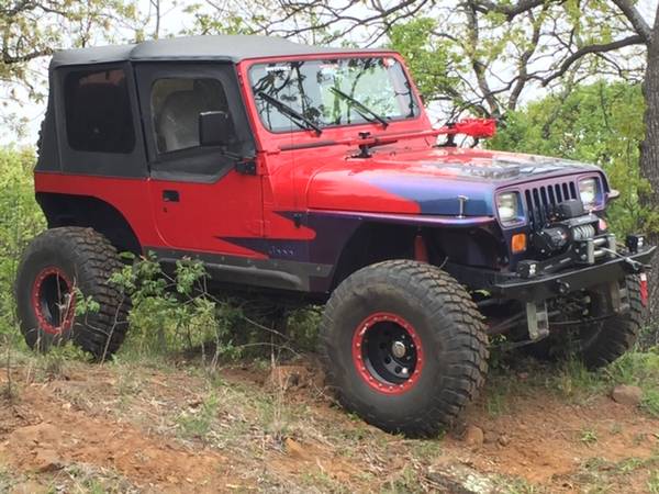 1995 JEEP YJ, 77K, Ext base, 4.0, 35's, TRADES WELCOME!! for sale in Alma, CO – photo 9