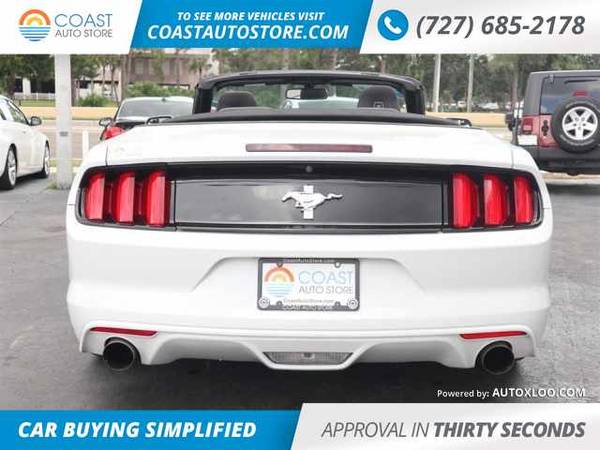 2016 Ford Mustang V6 Convertible 2d for sale in SAINT PETERSBURG, FL – photo 6