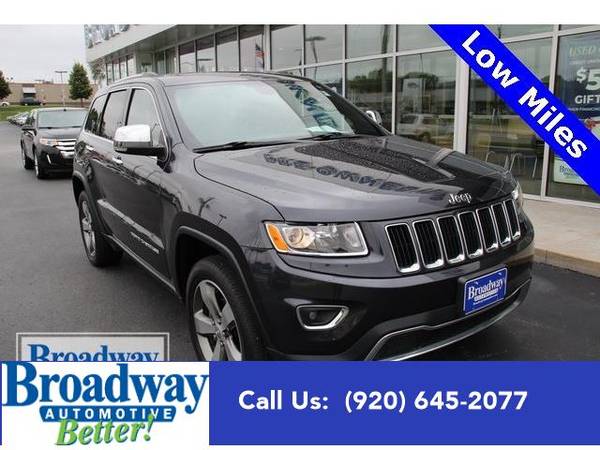 2016 Jeep Grand Cherokee SUV Limited - Jeep Maximum Steel for sale in Green Bay, WI
