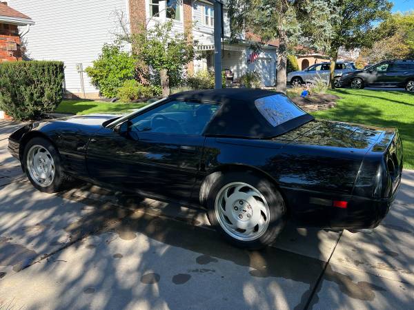 1992 Convertible Black Corvette for sale in Lockport, NY – photo 20