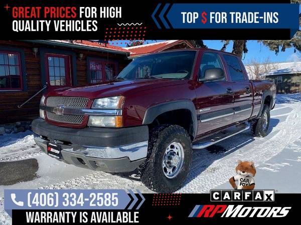 2003 Chevrolet Silverado 2500HD 2500 HD 2500-HD LT FOR ONLY - cars & for sale in LIVINGSTON, MT – photo 3