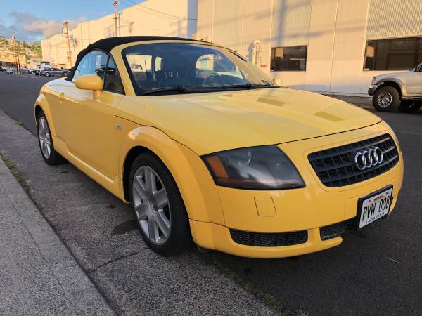 2004 AUDI TT convertible Excellent condition with super low miles for sale in Honolulu, HI