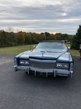 1975 Cadillac Eldorado convertible for sale in Summerdale, PA