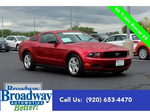 2010 Ford Mustang coupe V6 - Ford Red for sale in Green Bay, WI
