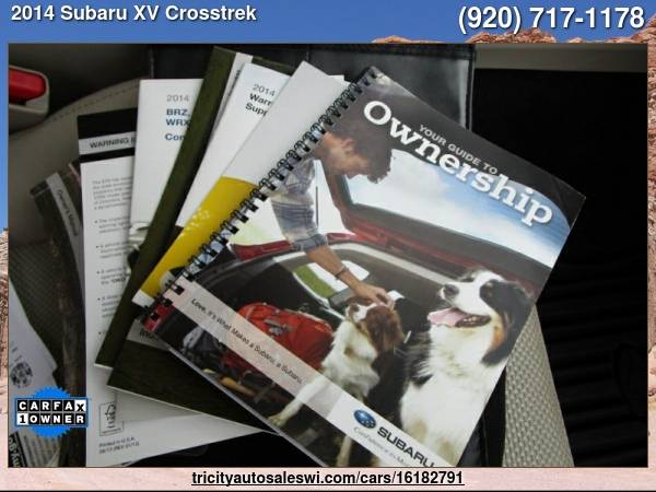 2014 SUBARU XV CROSSTREK 2 0I PREMIUM AWD 4DR CROSSOVER CVT Family for sale in MENASHA, WI – photo 23