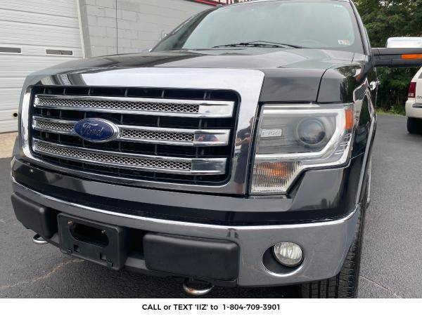 2013 *FORD F-150* Pickup LARIAT SUPERCREW 6.5-FT. BED 4WD (Black) -... for sale in Richmond , VA – photo 18