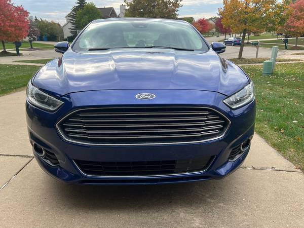 2015 Blue Ford Fusion SE For Sale - first owner - - by for sale in Ann Arbor, MI – photo 5