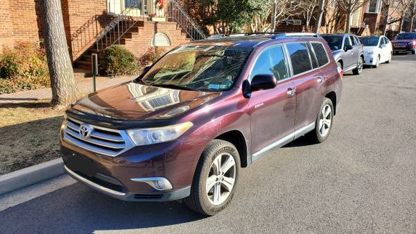 2013 Toyota Highlander Limited for sale in Arlington, District Of Columbia