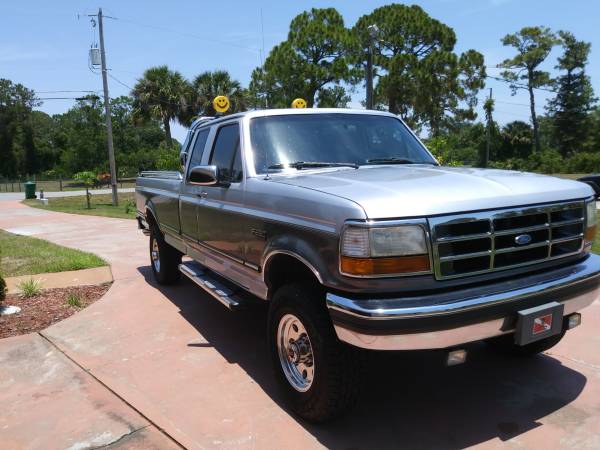 1993 Ford F250 4x4 XLT EXT CAB Possible Trade for sale in Cocoa, FL – photo 6