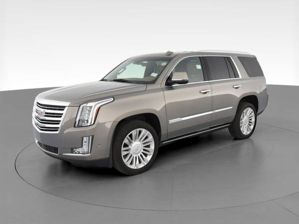 2017 Caddy Cadillac Escalade Platinum Sport Utility 4D suv Gold - -... for sale in Sausalito, CA – photo 3