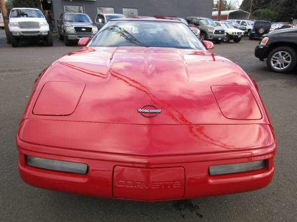1994 Chevrolet Corvette 2dr Coupe Hatchback RED RUNS GREAT BEST for sale in Milwaukie, OR – photo 4