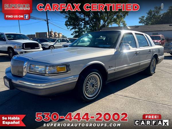 1997 Lincoln Town Car Signature - - by dealer for sale in Yuba City, CA
