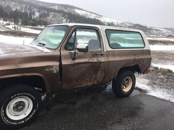 1981 Chevy K5 Blazer w plow for sale in High Rockies, CO – photo 4