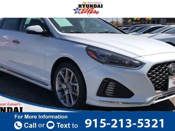 2018 Hyundai Sonata Limited 2.0T sedan Quartz White Pearl - cars &... for sale in El Paso, TX