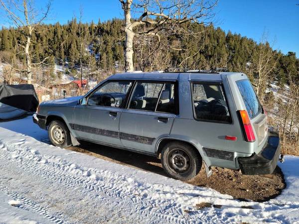 Toyota Tercel Wagon SR5 4WD for sale in Ward, CO