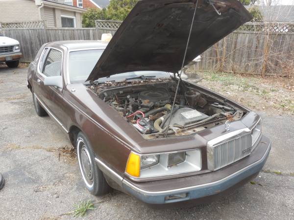 1983 Mercury Cougar runs and drives for sale in Huntington Woods, MI