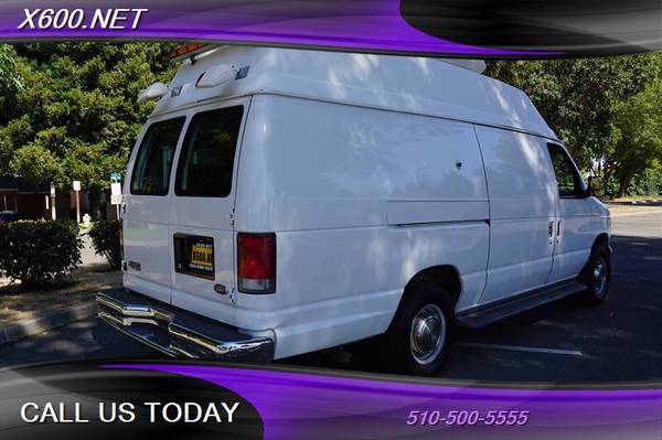 2001 Ford E-Series Cargo E-350 Camper Generator AC 1 Owner 70K for sale in Fremont, CA – photo 19