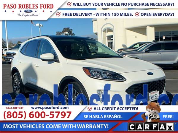 2021 Ford Escape Titanium Hybrid - - by dealer for sale in Paso robles , CA – photo 2