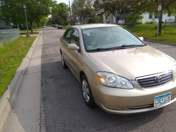 06 TOYOTA COROLLA LE, CLEAN TITLE, 4-DOOR, 46K for sale in Minneapolis, MN – photo 8