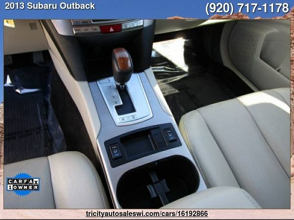 2013 SUBARU OUTBACK 2 5I LIMITED AWD 4DR WAGON Family owned since for sale in MENASHA, WI – photo 14