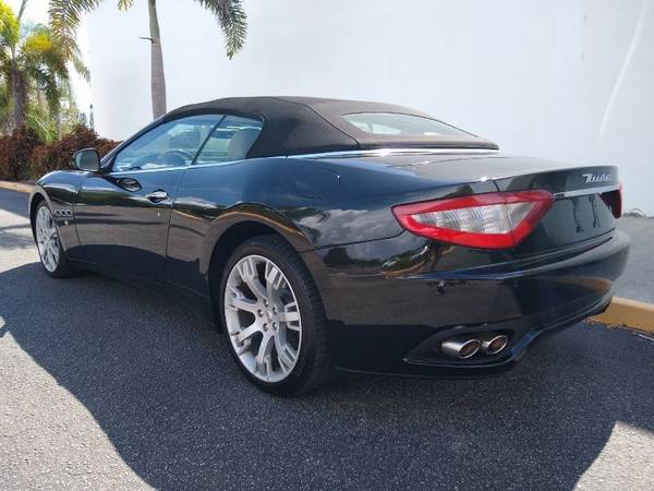 2010 Maserati GranTurismo Convertible CONVERTIBLE BLACK for sale in Sarasota, FL – photo 4