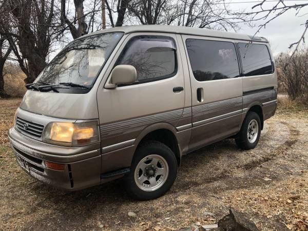 1995 Toyota Hiace 4WD 3.0L Turbodiesel Super Custom - cars & trucks... for sale in Taos Ski Valley, NM – photo 2