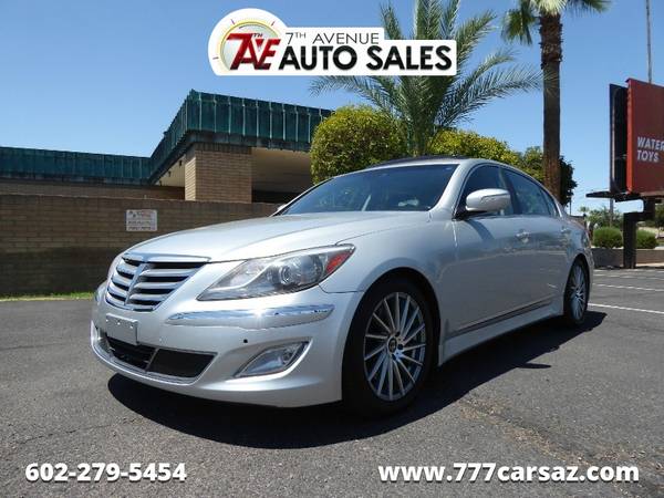 2012 HYUNDAI GENESIS 4DR SDN V8 5.0L R-SPEC with R-spec embroidered... for sale in Phoenix, AZ
