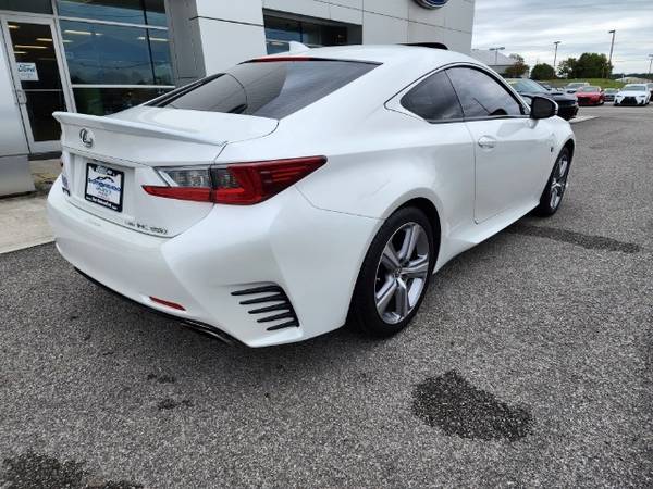 2015 Lexus RC 350 coupe White - - by dealer - vehicle for sale in LaFollette, TN – photo 5