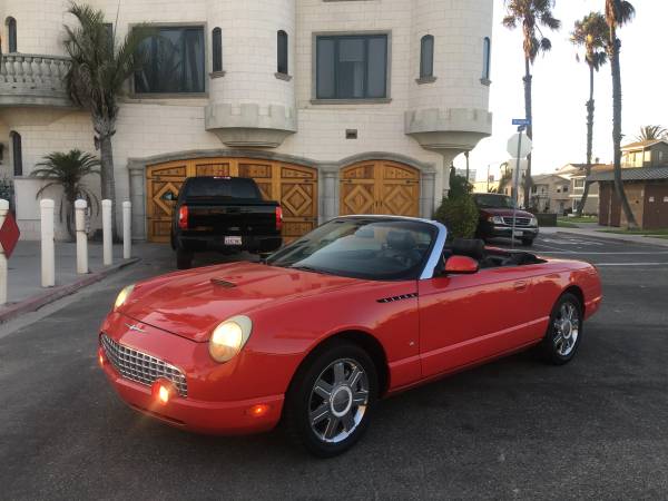 2004 ford thunderbird premium w 124k , two owners clean car check. Ca for sale in Sunset Beach, CA