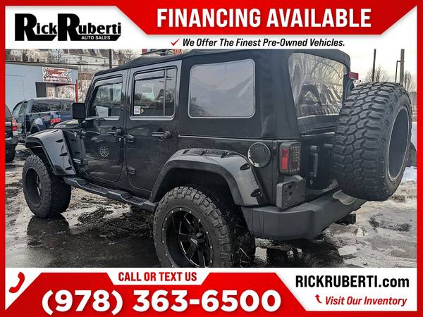 2013 Jeep Wrangler Unlimited Rubicon FOR ONLY 435/mo! - cars & for sale in Fitchburg, MA – photo 10