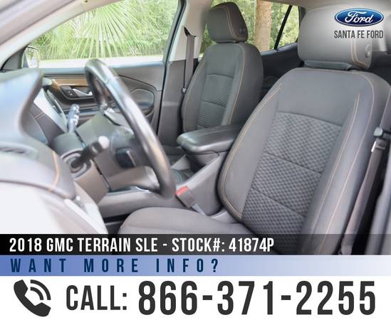 2018 GMC TERRAIN SLE Touch Screen - Camera - OnStar - cars & for sale in Alachua, FL – photo 13