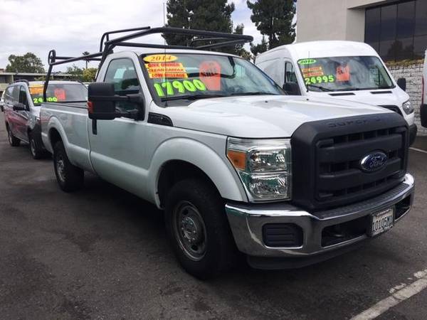 2014 FORD F250 XL LONG BED LUMBER RACK.LIFTGATE 89K WORK TRUCK for sale in Fremont, CA – photo 2