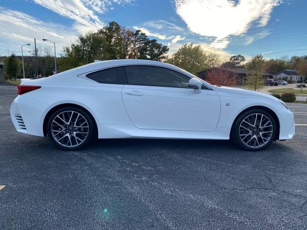 2017 Lexus RC 200t Base 2dr Coupe coupe White - cars & trucks - by... for sale in Fayetteville, AR – photo 6