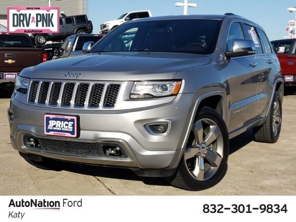 2014 Jeep Grand Cherokee Overland 4x4 4WD Four Wheel SKU:EC211328 for sale in Katy, TX