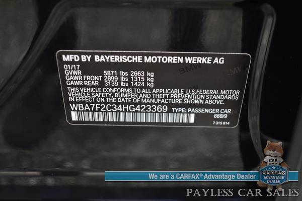 2017 BMW 750i xDrive AWD/Autobahn Pkg/Executive Pkg/Heated for sale in Anchorage, AK – photo 23
