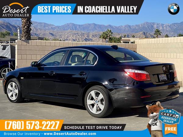2008 BMW 528xi AWD 1 OWNER 88,000 MILES $216/mo - cars & trucks - by... for sale in Palm Desert , CA – photo 5