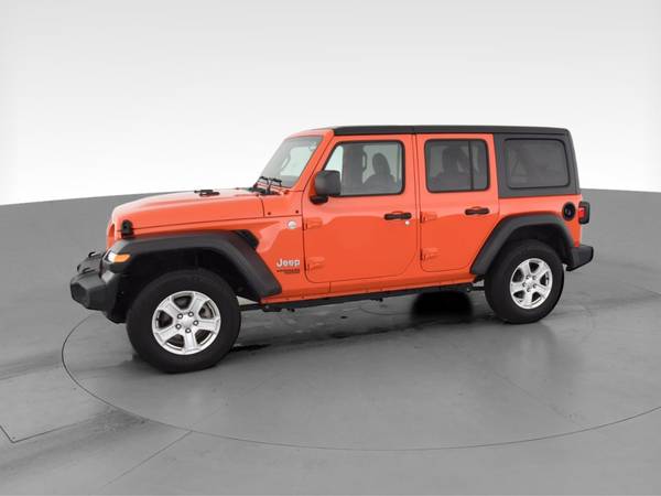 2020 Jeep Wrangler Unlimited Sport S Sport Utility 4D suv Orange - -... for sale in Harker Heights, TX – photo 4