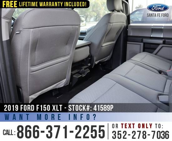 19 Ford F150 XLT 4WD EcoBoost, Camera, Bed Liner, SYNC 3 for sale in Alachua, FL – photo 16