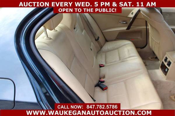 2007 *BMW* *5 SERIES* 530I 3.0L I6 LEATHER ALLOY GOOD TIRES CD M46291 for sale in WAUKEGAN, WI – photo 6