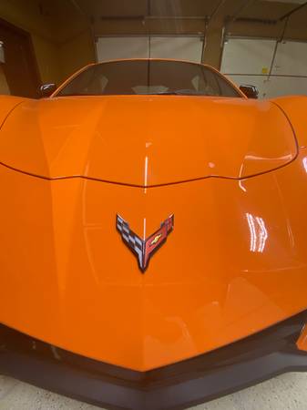 2022 C8 Corvette Orange and black for sale in Henderson, NV – photo 3