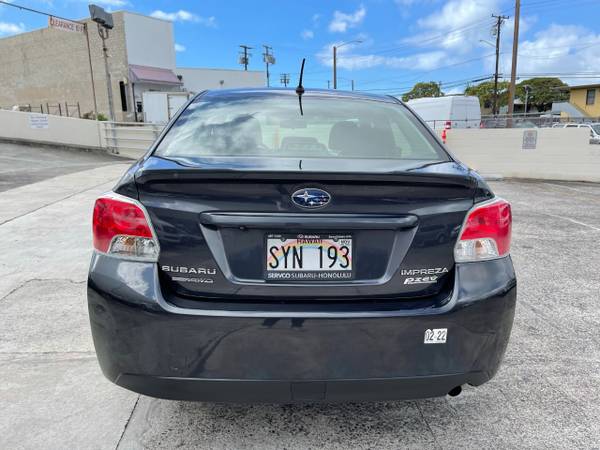 2016 Subaru Impreza 2 0i PZEV CVT 4-Door - - by dealer for sale in Honolulu, HI – photo 6