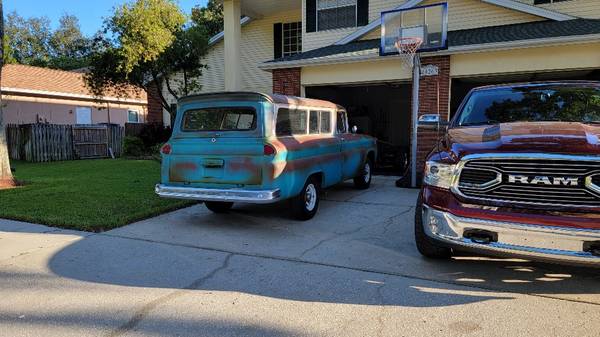 1963 GMC Suburban Carryall Custom Stripped bodywork patina paint job for sale in Other, FL – photo 11