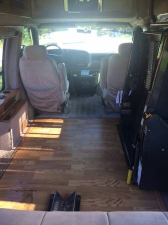 1998 Chevy Converstion van high top with handicap wheel chair lift van for sale in south florida, FL – photo 10