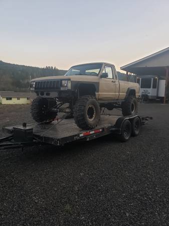 1989 jeep comanche short bed 4x4 for sale in Gaston, OR