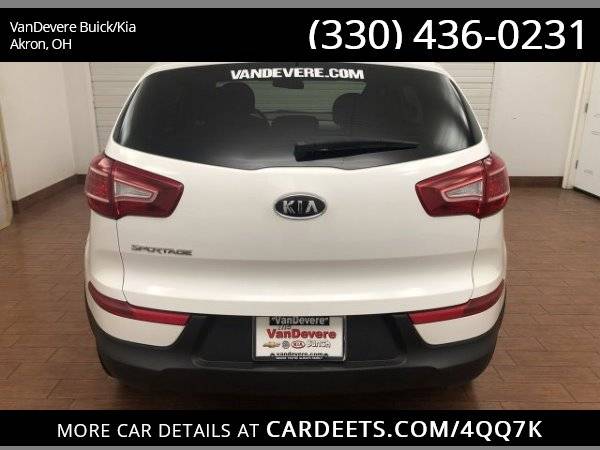 2012 Kia Sportage LX, Clear White for sale in Akron, OH – photo 6